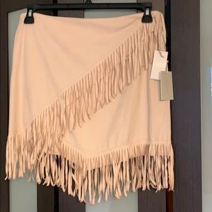 Super cute velvety feeling frilly skirt